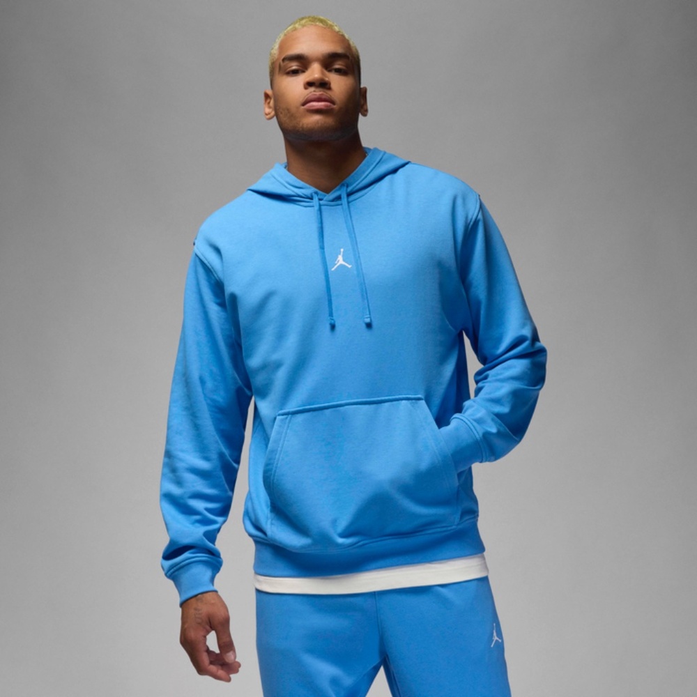 Jordan Sport Crossover Dri-Fit Pullover Hoodie FV8606-469 (Legend Blue/White)